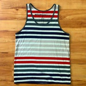 Stripes muscle tank